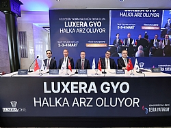 LUXERA GYO B�Y�MEY� BORSAYA TA�IYOR!